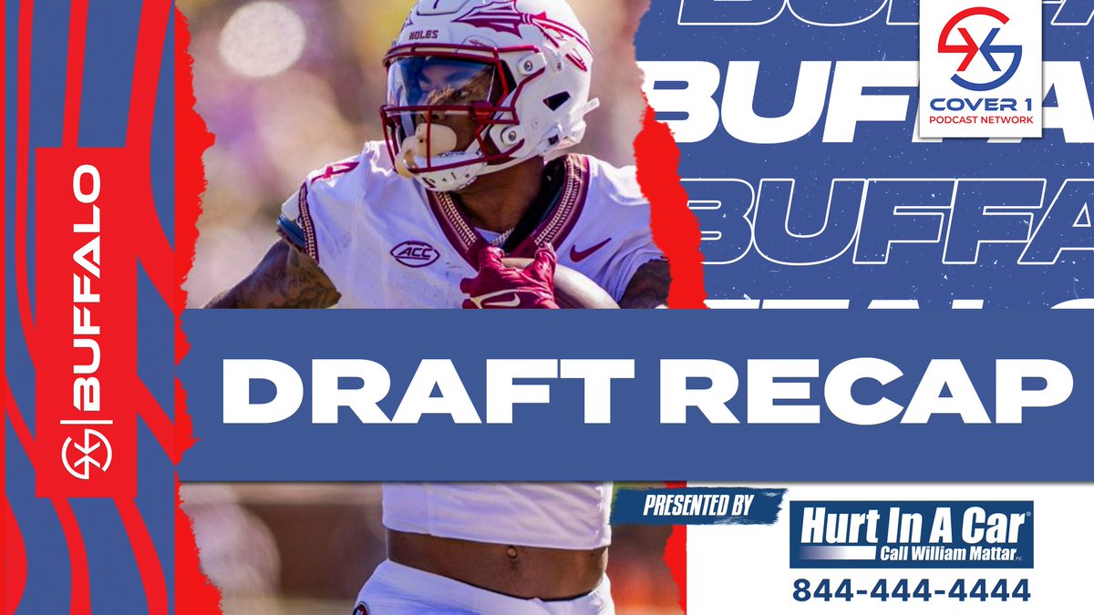Due to some scheduling challenges, @AaronQuinn716 & @GregTompsett will be joining you live TOMORROW at 9pm to share their thoughts on the #BillsMafia 2024 draft class & UDFA's What do you think @WilliamMattar would want us to pump the brakes on?