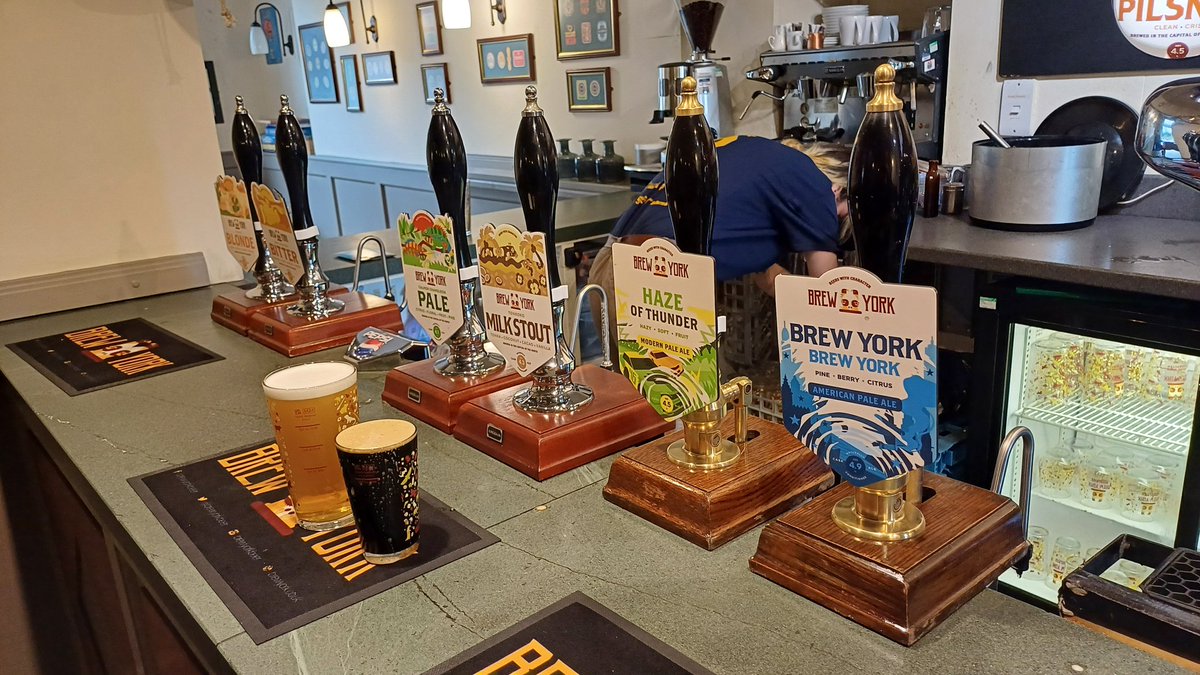 Brew York have arrived in Otley!  Now open and serving.  Welcome to Otley's fabulous family of pubs.  Best wishes from Otley Pub Club.
otleypubclub.co.uk

#otley #famouspubtown #ukpubs #supportyourlocal #pubs #Yorkshire #VisitOtley #brewyorkbeers