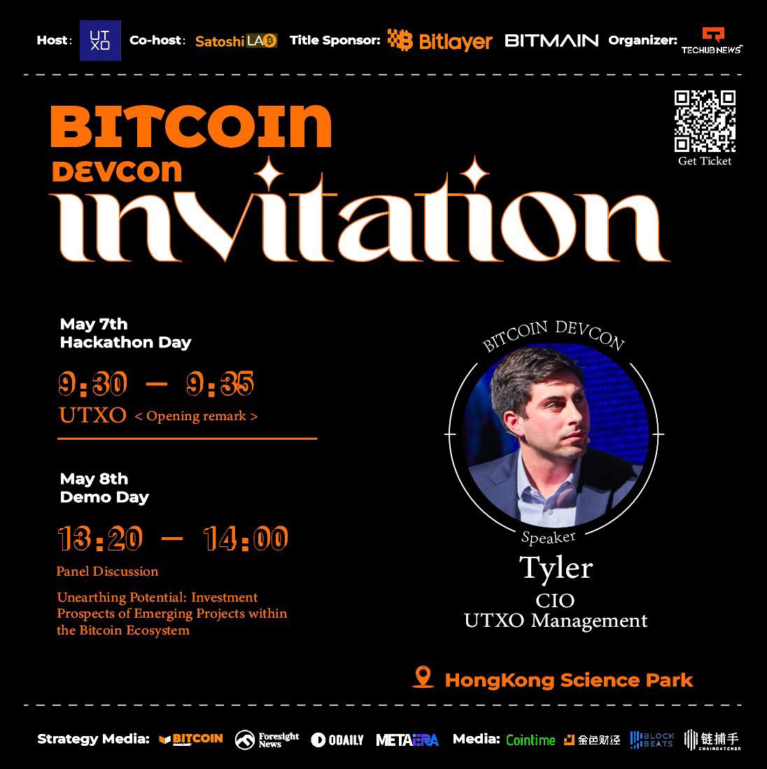 See ya in HK for @TheBitcoinConf @bitcoindevcon and @Ordinals_Asia! Want to meet with all the builder and founders across the Asian Bitcoin ecosystem!