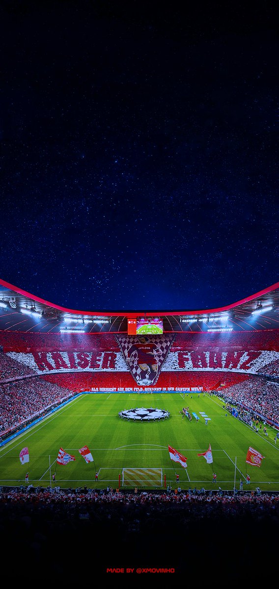 Post-Match Wallpaper: #FCBRMA 
Südkurve München 📸           

Likes & Retweets are appreciated!     
#FCBayern #AllianzArena #MiaSanMia #Choreo #Tifo #BayernMunich #Beckenbauer