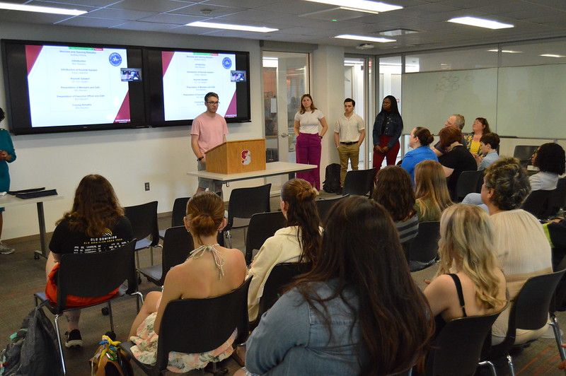 SpfldCollege's tweet image. Celebrating the newest inductees and chapter officers of the Zeta Upsilon Chapter of the Delta Alpha Pi (DAPi) Honor Society at #SpringfieldCollege! 🌟#DAPi, honors academic achievements, ignites leadership, advocacy, and aims to put an end to disability stigma.🏆