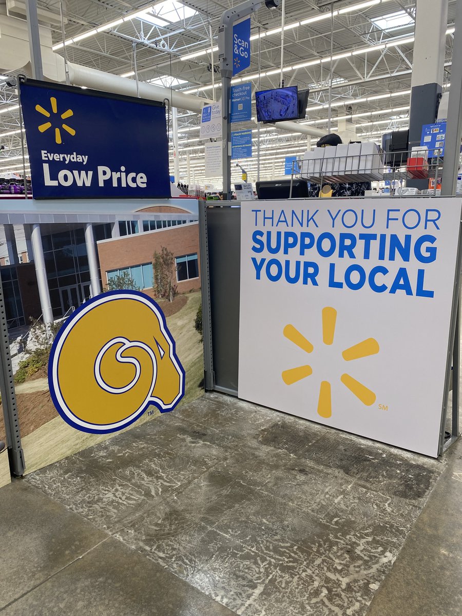 Thank you Walmart and Coca-Cola UNITED for supporting #AlbanyState. You can find the Golden Rams branded vending at Walmart on Ledo Road in Albany, GA. 🐏