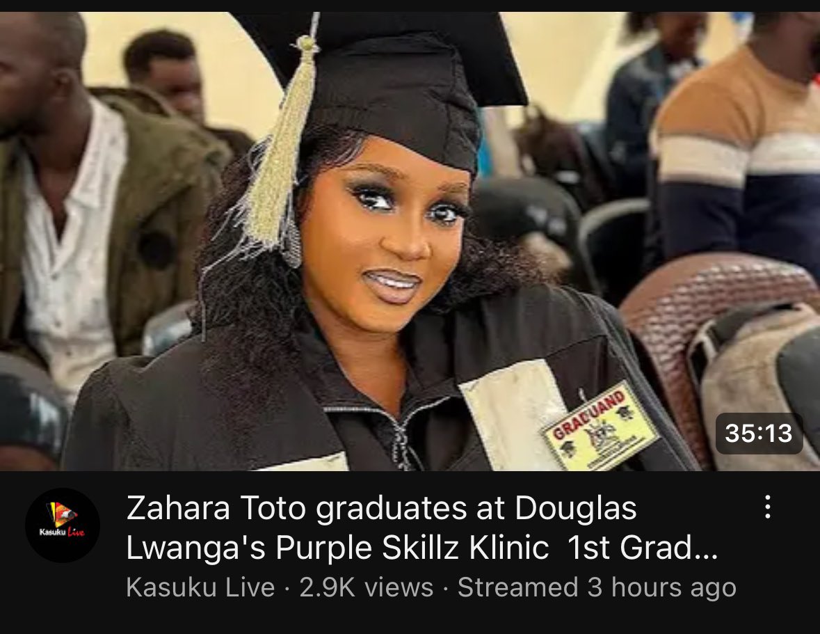 Thank you Kasuku Live for covering our Graduation. Phat love for you bro. To see full event @SkillsKlinic here is the link youtube.com/live/DAgYdqaC-…