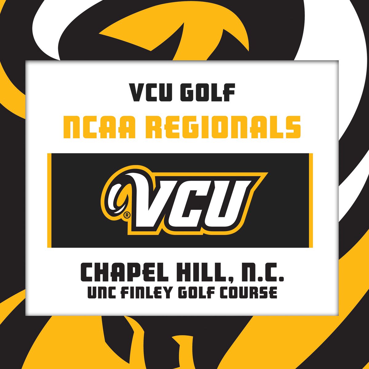 We’re headed to Chapel Hill for the NCAA Regional round May 13-15! #LetsGoVCU