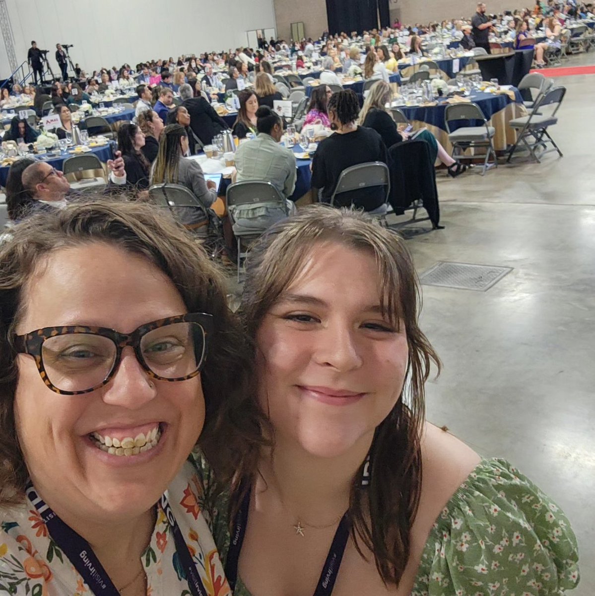 I have LOTS of selfies..but I loved running into a couple of my @thecityofirving co-workers at @IISDFoundation Breakfast with the Stars this morning! #bwts2024