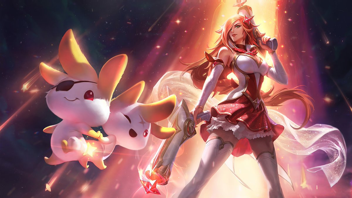 Star Guardian Jinx, Poppy, Rell, and Miss Fortune.

#StarGuardian
#Lea