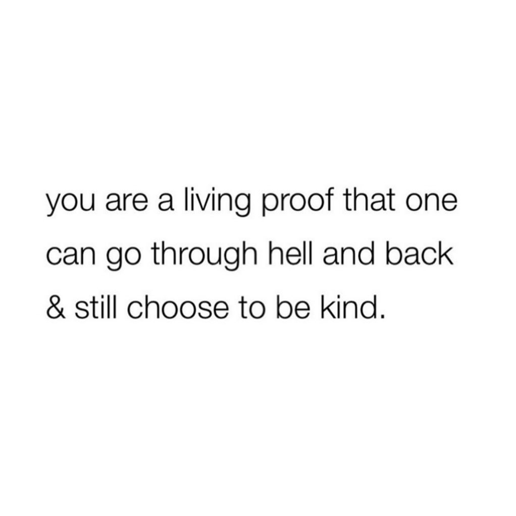 Choosing kindness, even when life’s flames rise high.