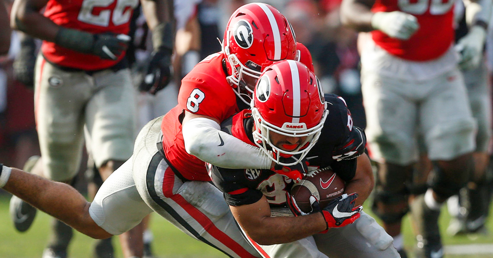 Tykee Smith leaves some pretty big shoes to fill at the STAR/nickel position but #UGA seems to have it's guy in sophomore Joenel Aguero (PLUS) on3.com/teams/georgia-…