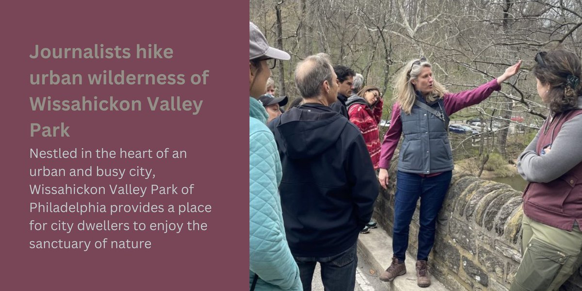 A popular spot for #outdoor enthusiasts, historians and even wedding-goers, the park houses over 50 miles of #trails and encompasses over 2,000 protected acres along a stretch of the Wissahickon Creek as it passes through northwest #Philadelphia greatlakesecho.org/2024/04/25/jou… #SEL2024
