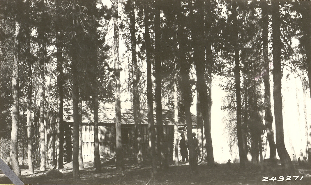 #ThrowbackThursday to a ranger station built by forest ranger Cy Bingham on the west shore of Crescent Lake.