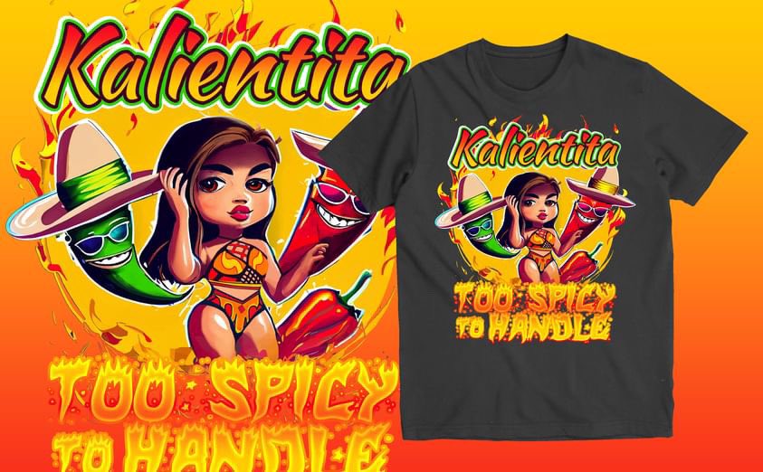 prowrestlingtees.com/catalogsearch/… Click Link to purchase your Kalientita shirt 🔥🔥🌶️