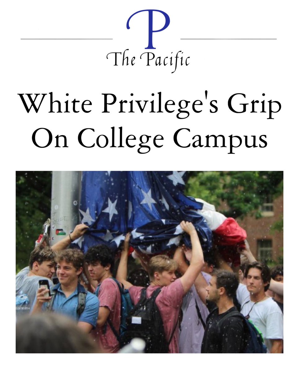 #CampusProtests
The Woke Establishment is indistinguishable from parody: