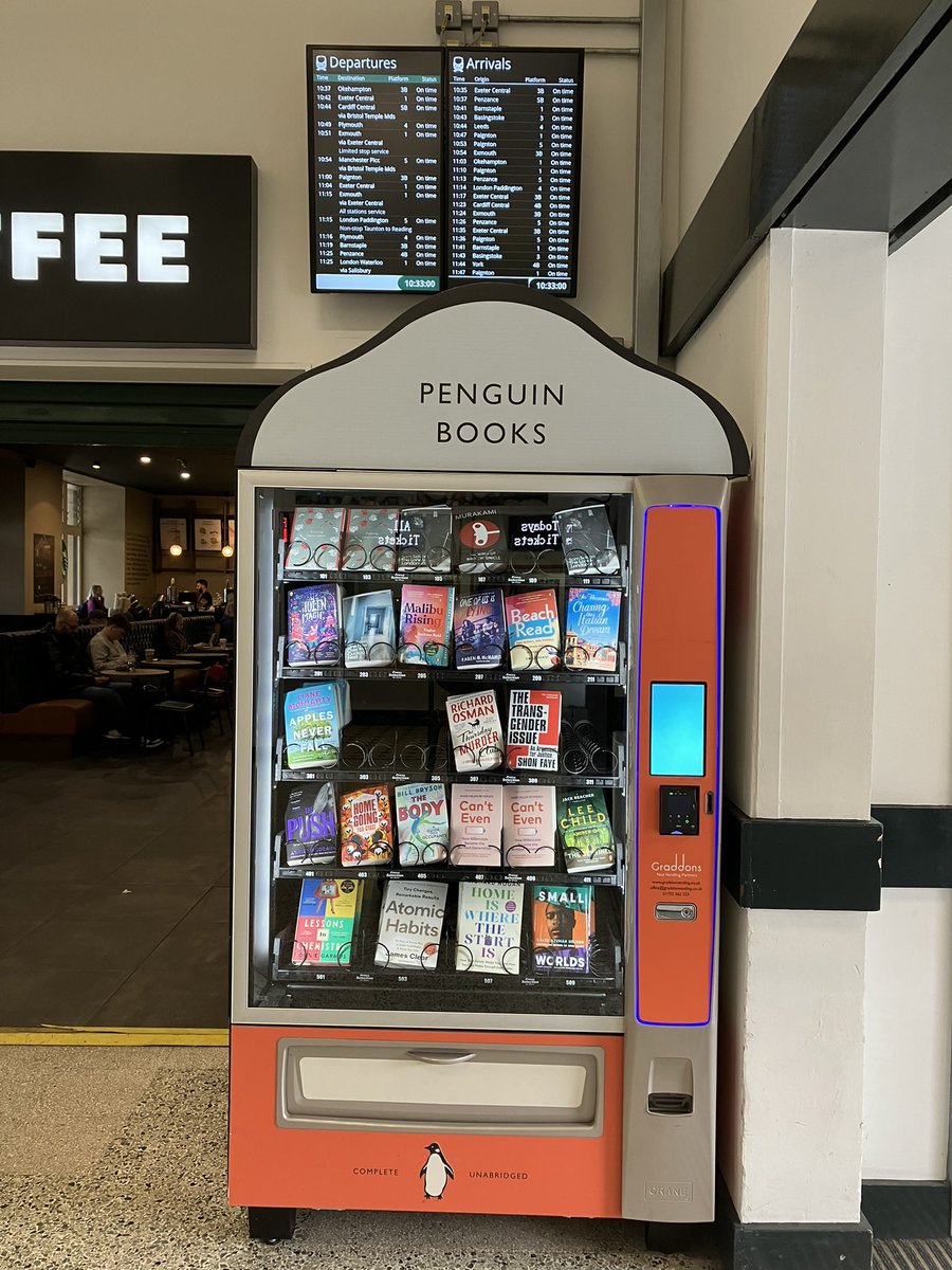 Book vending machine. books #reading #libraries #readingforpleasure