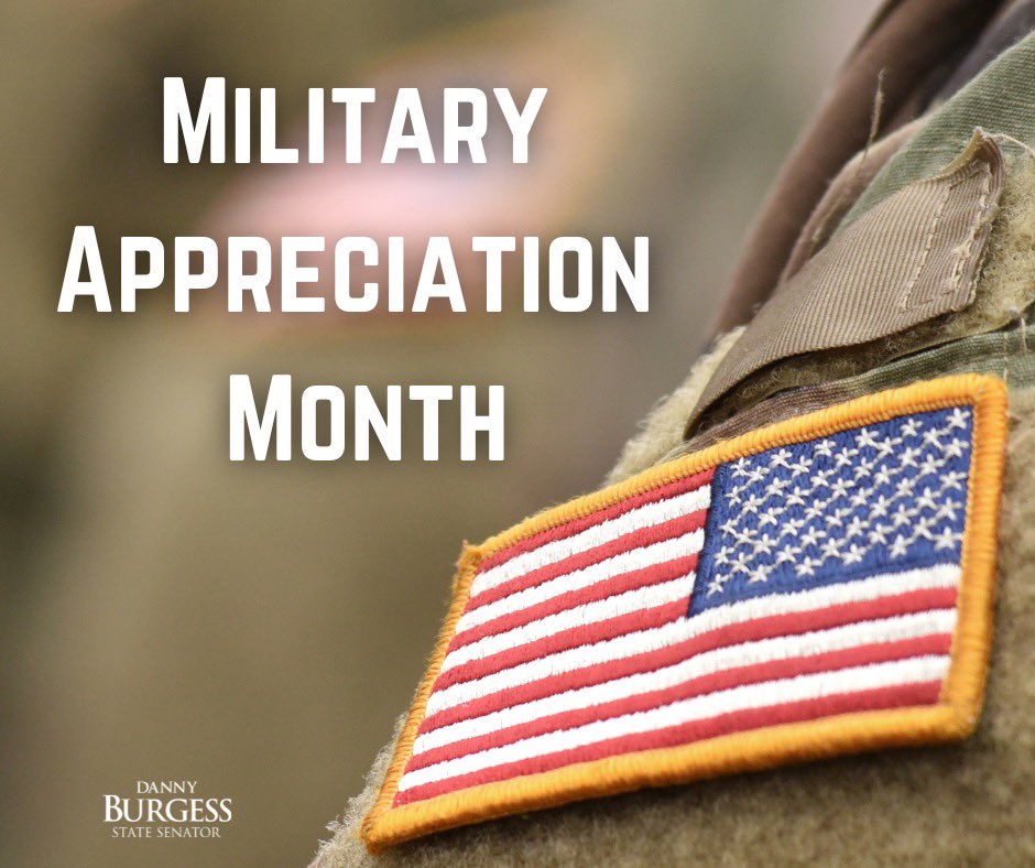 Today marks the beginning of #MilitaryAppreciationMonth. It is my honor to wear the uniform alongside so many brave men and women, past and present, who answered the call to serve our great nation. We are the land of the free because of your contributions and sacrifices. This…