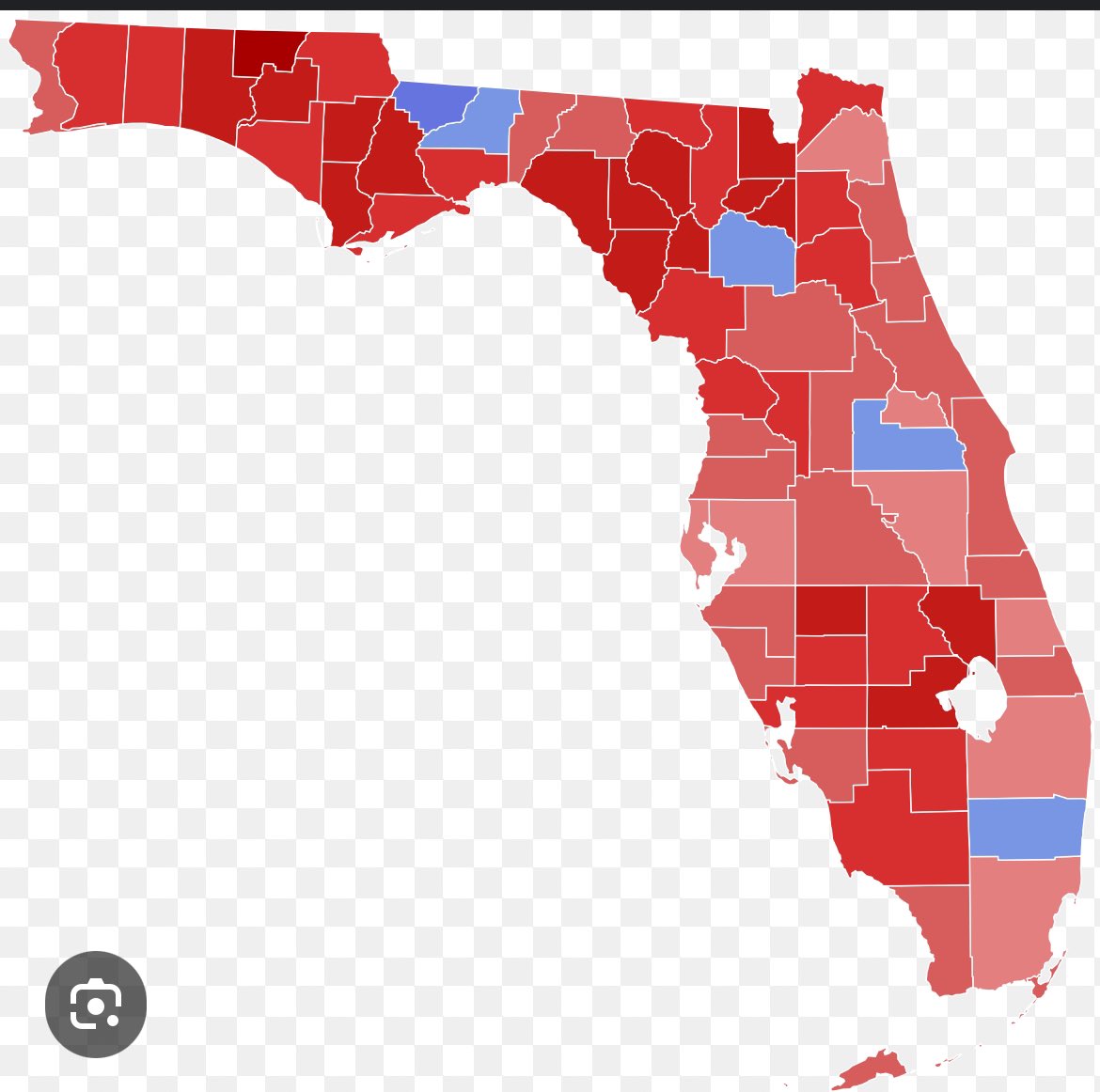 Another Magadonian that thinks Trump turned Florida Red. 

2020 and 2022.
