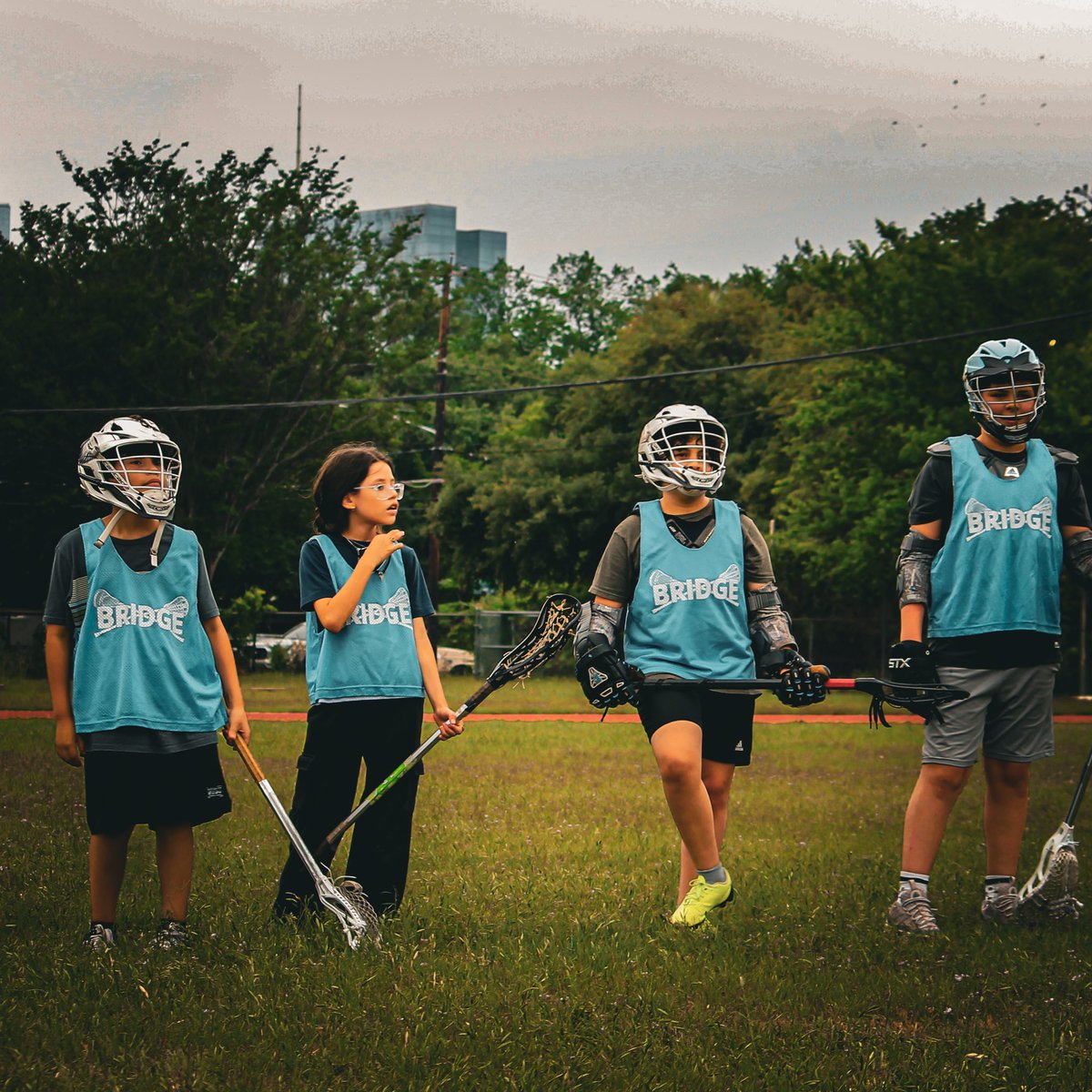 bridgelaxaustin's tweet image. The foundation of our work as Bridge Austin is based in the communities of East Austin. Our goals are to foster relationships, develop quality programming, and a love for lacrosse. From our home at Martin Middle School, we’re building futures one stick at a time. 🥍 #EastAustin