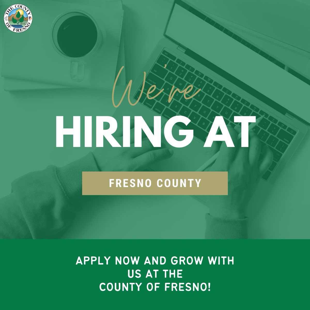 County of Fresno (@fresnocountyca) on Twitter photo We’re Hiring at the <a href="/FresnoCountyCA/">County of Fresno</a> ! Search all the different career opportunities available to you and come grow with us at the County!
Share this post with your friends! 🔄
Search for opportunities here: fresnocountyca.gov/Departments/Hu… We’re Hiring at the <a href="/FresnoCountyCA/">County of Fresno</a> ! Search all the different career opportunities available to you and come grow with us at the County!
Share this post with your friends! 🔄
Search for opportunities here: fresnocountyca.gov/Departments/Hu…