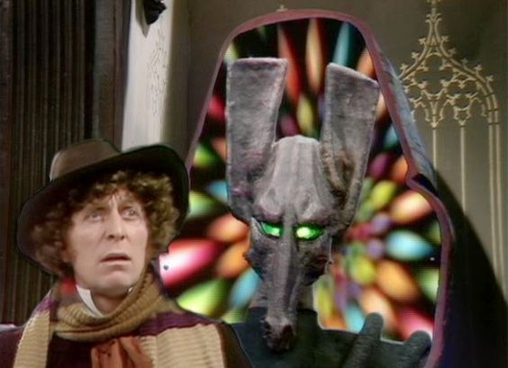 The Fourth Doctor & Sutekh (Pyramids of Mars) #DoctorWho #DrWho