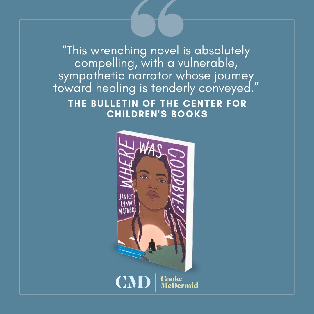 WHERE WAS GOODBYE?, Janice Lynn Mather's breathtaking new novel, receives a wonderful review in the most recent issue (vol. 77, no. 9) of the Bulletin of the Center for Children's Books. Congratulations, Janice! Read the full review here: muse.jhu.edu/pub/1/article/…