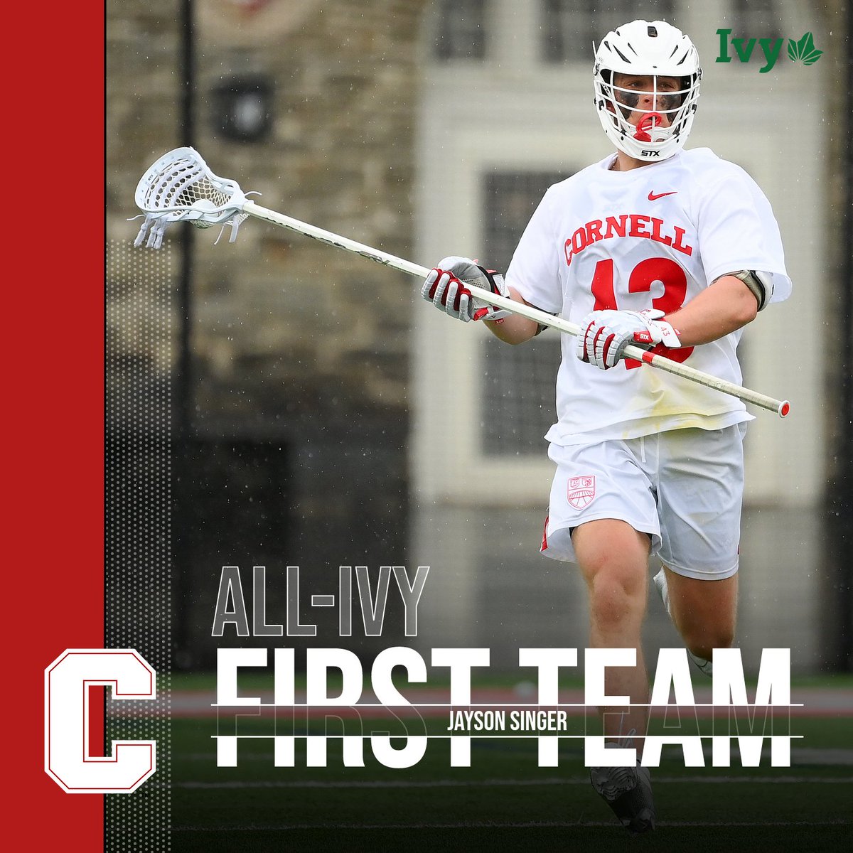 @CornellLacrosse @IvyLeague The first-team included three Big Red, including unanimous selection CJ Kirst 👀

#YellCornell