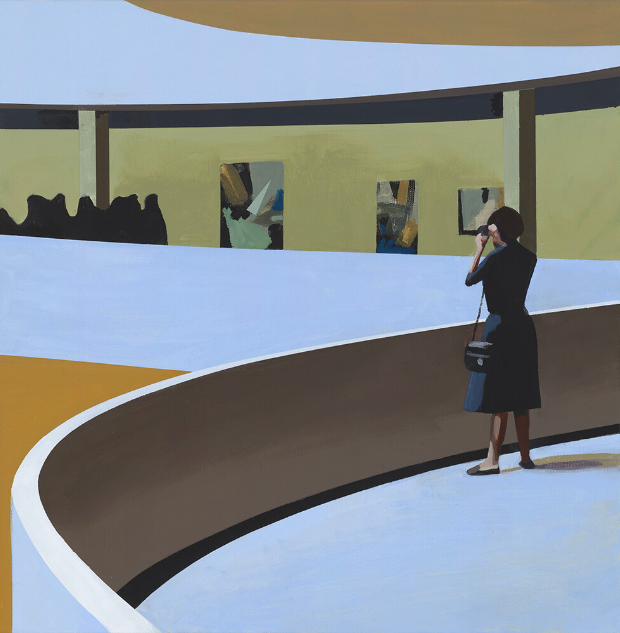 'Guggenheim Interior 2 & 1', 2023
© Jessica Brilli (American, b. 1977)