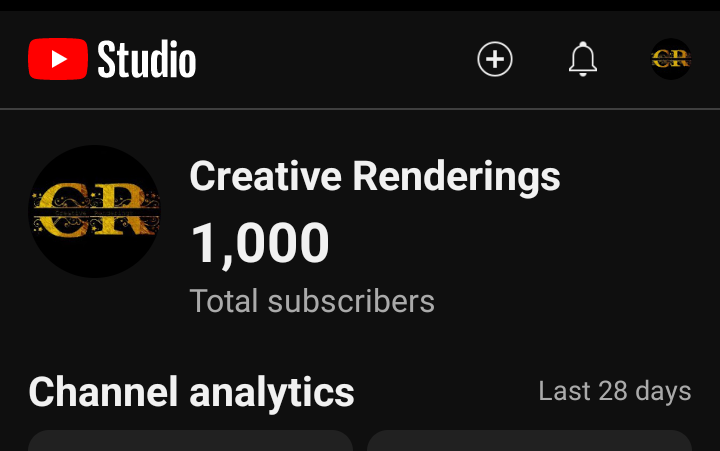 creative138's tweet image. Our YT page reached a new milestone! We are very excited! A BIG Thanks to you all! 💜