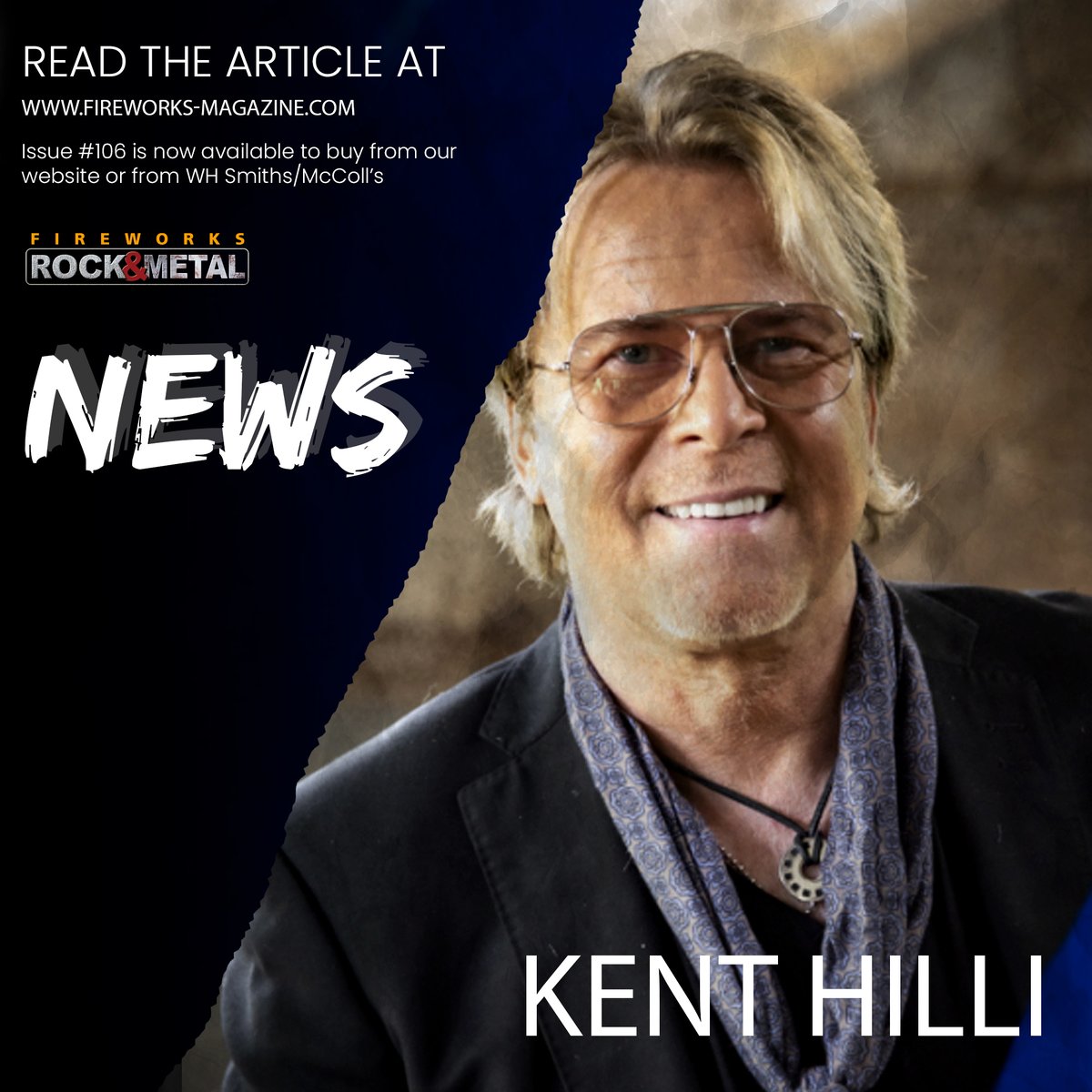 𝗘𝗫𝗖𝗘𝗟𝗟𝗘𝗡𝗧! Kent Hilli Releases New Single & Video ‘Can't Stop Loving You’ via Frontiers Music 𝘙𝘦𝘢𝘥 𝘢𝘣𝘰𝘶𝘵 𝘪𝘵 𝘩𝘦𝘳𝘦: wix.to/bmnpIYj @FrontiersMusic1 -- BUY Issue #106 from fireworks-magazine.com 𝙐𝙆 𝙎𝙪𝙗𝙨𝙘𝙧𝙞𝙥𝙩𝙞𝙤𝙣𝙨 𝙟𝙪𝙨𝙩 £32.