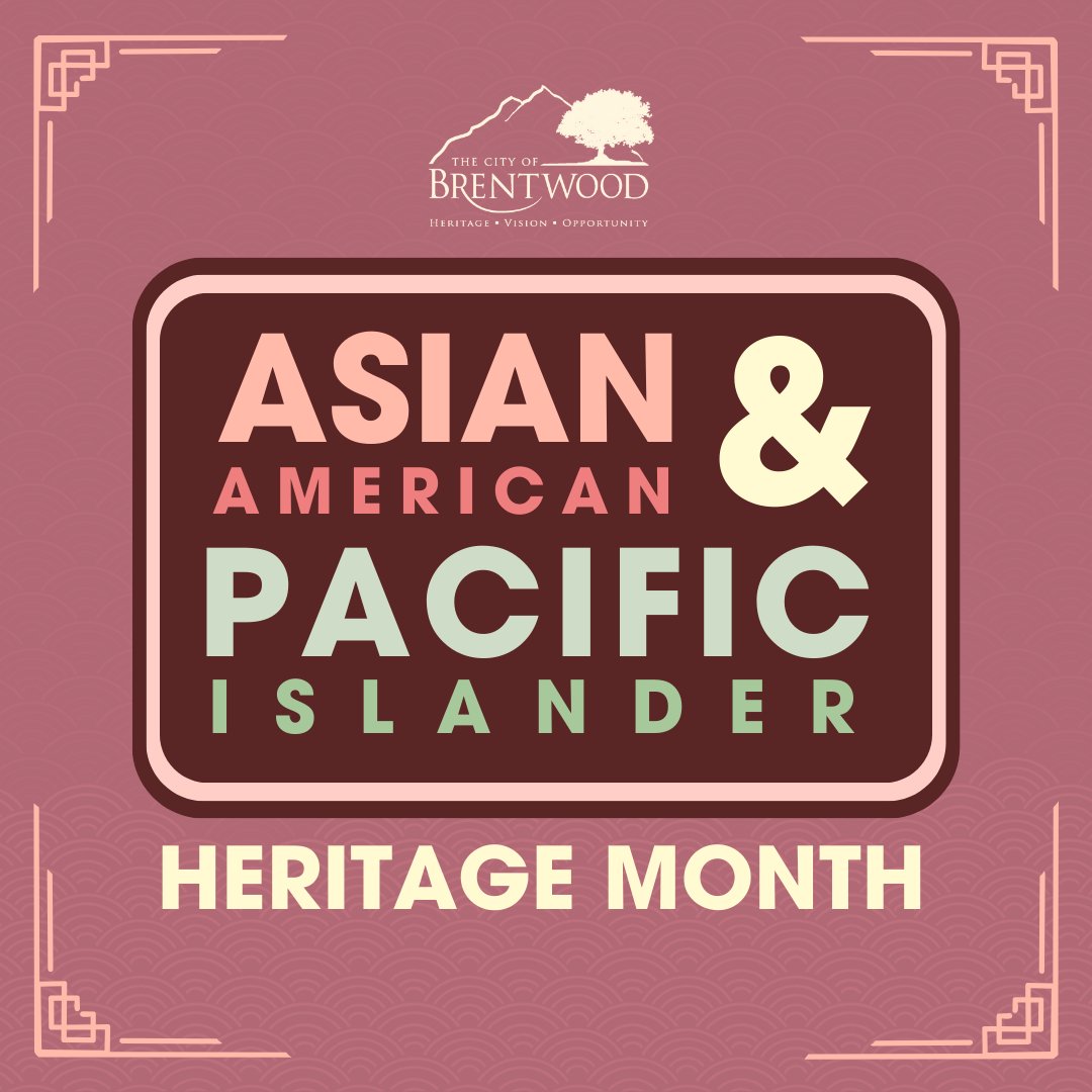 In May, the City proudly recognizes the achievements & invaluable contributions of the AAPI community, enriching our shared history, society, & culture. We encourage residents to learn more about Asian American & Pacific Islander heritage & their contributions to our community.