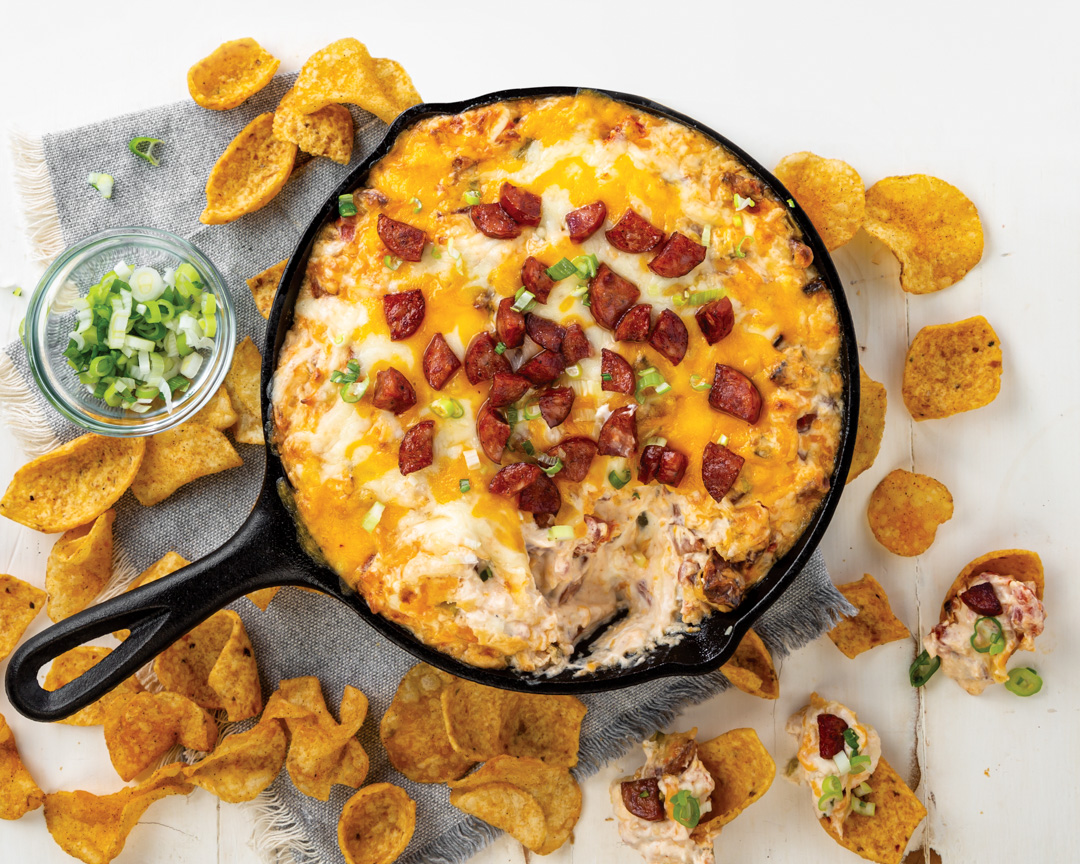 It’s almost cheating to pair crispy andouille sausage with a cheesy, creamy dish, but we’re doing it. bit.ly/49RoV06

#cheesedip #cheesy #andouille #sausage #dip #easyrecipe #Louisianacookin