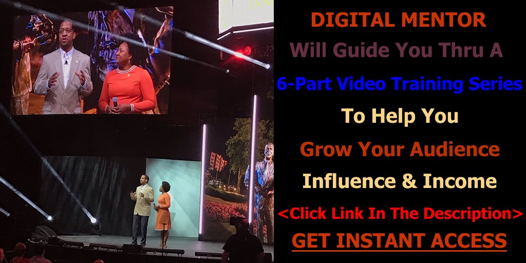 This 6-Part Video Training Series With A #DigitalMentor Will Help You Grow Your Audience, Influence and Income. Click Link For Instant Access - bit.ly/2Lo13d4 #30DayChallenge