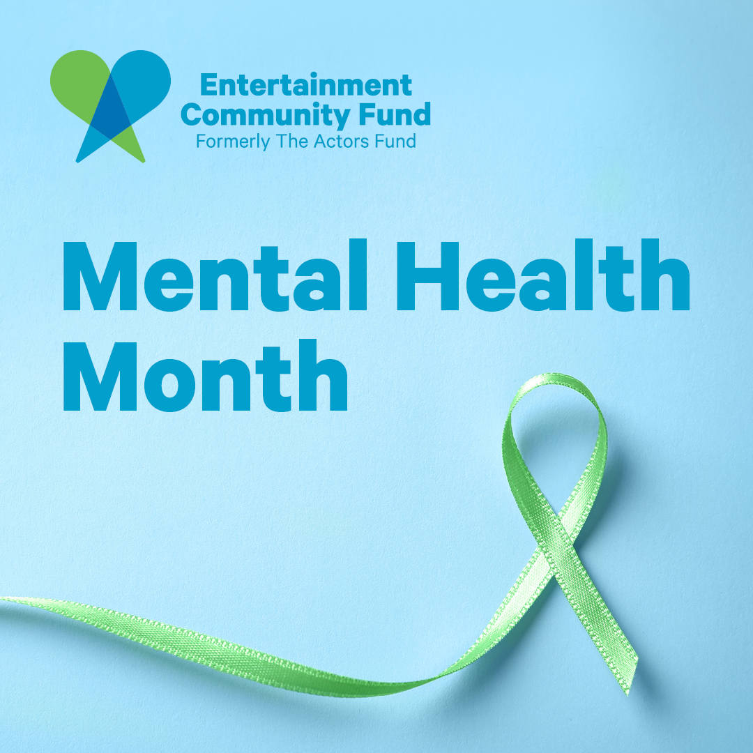 May is #MentalHealthMonth. We understand that #alifeinthearts comes with a unique set of challenges. From support groups to short-term support and referrals to long-term care, our caring clinicians are here to provide compassionate support. Learn more: entertainmentcommunity.org/MentalHealth