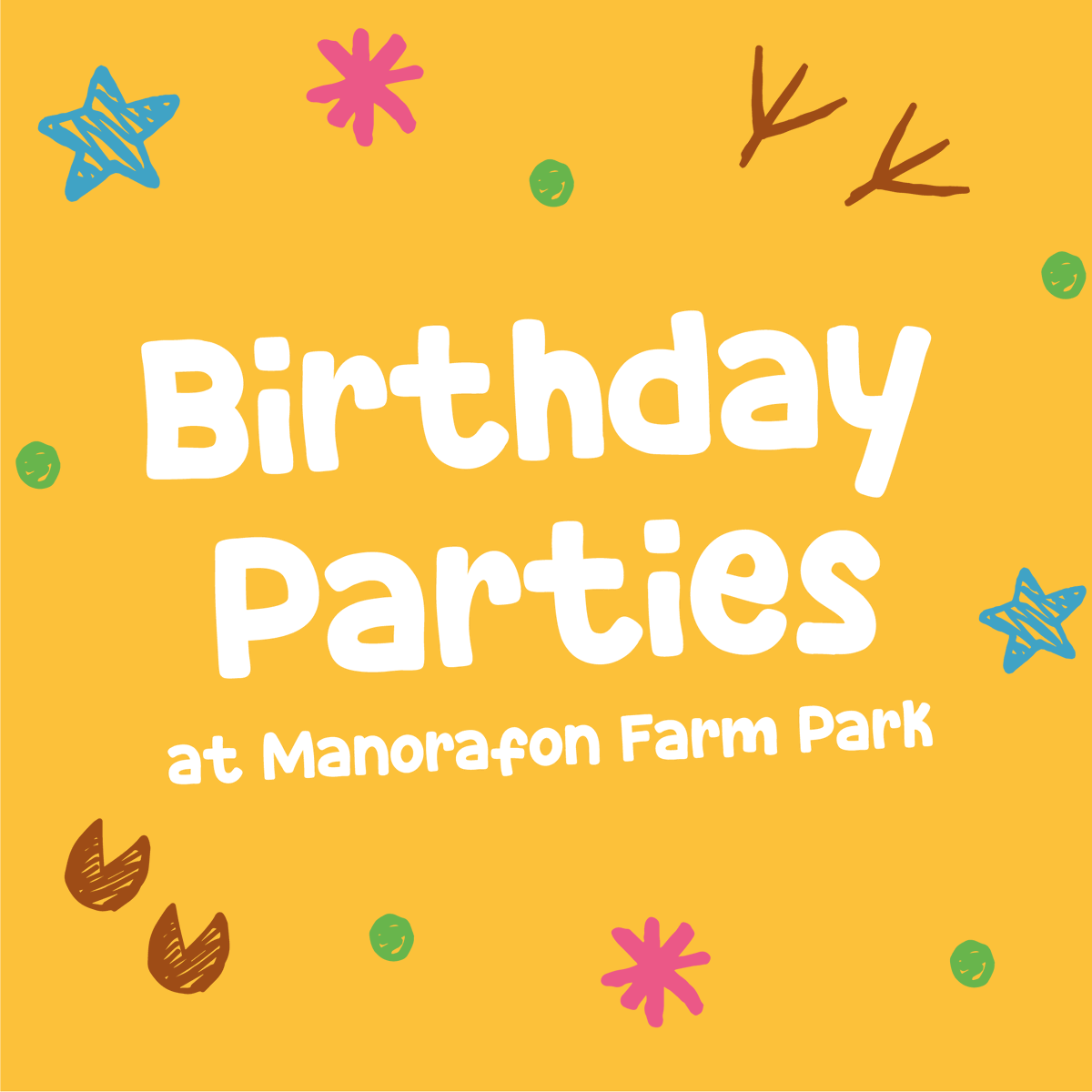 EXCITING ANNOUNCEMENT!! 🥳 🎉 Birthday Parties at Manorafon ARE BACK!! 🙌 Treat your child to an incredible celebration at the farm park 🐷

Want to find more information on what's included? Take a look at our website here: manorafon-farm-park.co.uk/birthday-parti…