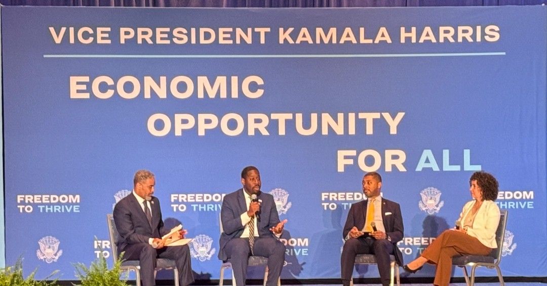 Acting U/S Eric Morrisette, joined a panel discussion on Monday to kick off the first stop of Vice President Kamala Harris’ nationwide Economic Opportunity Tour. The focus was on specific programs and initiatives key agencies have forged to uplift underrepresented communities.