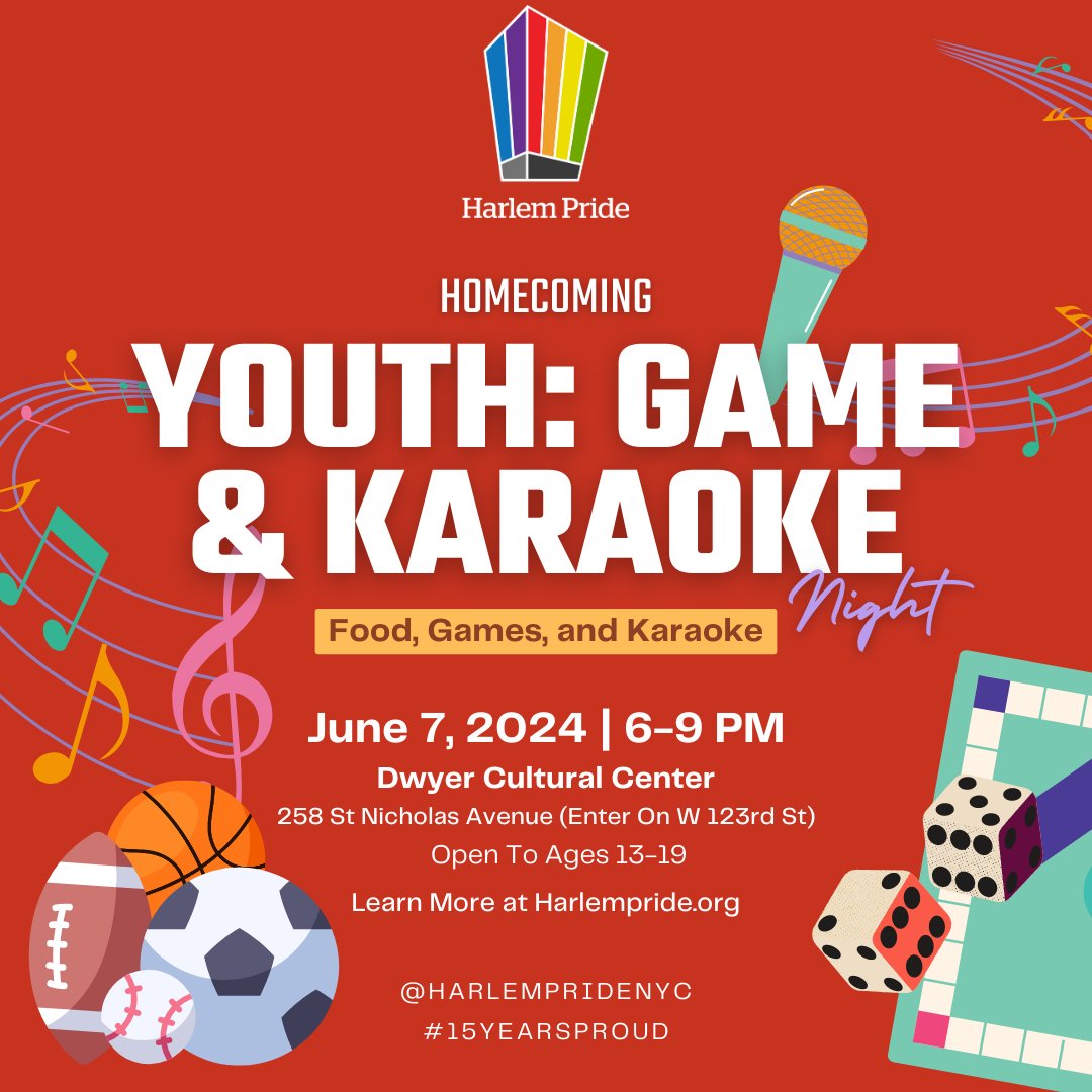 We invite youth ages 13-19 to join us for an evening of fun, food, board games, card games and karaoke! RSVP-eventeny.com/events/hp24you… #15YearsProud
