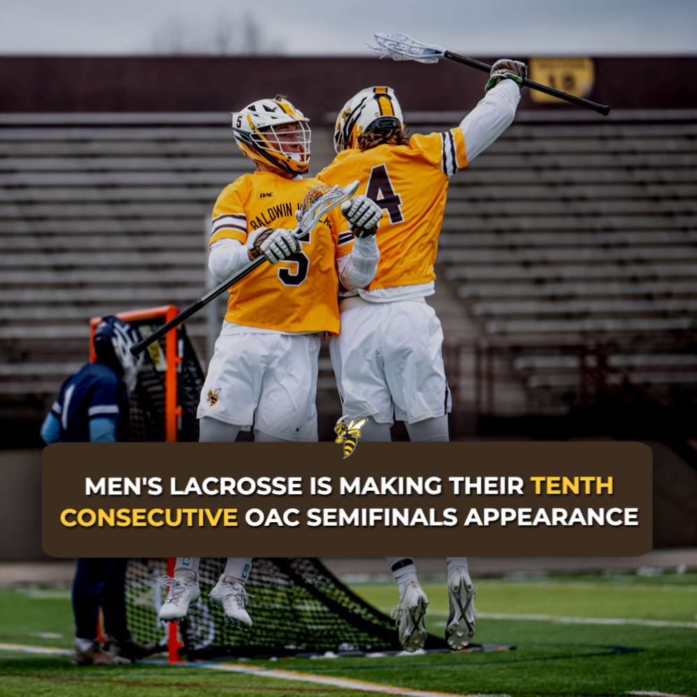 Ten years of @OHAthleticConf Lacrosse. Ten years of OAC Semifinal appearances.