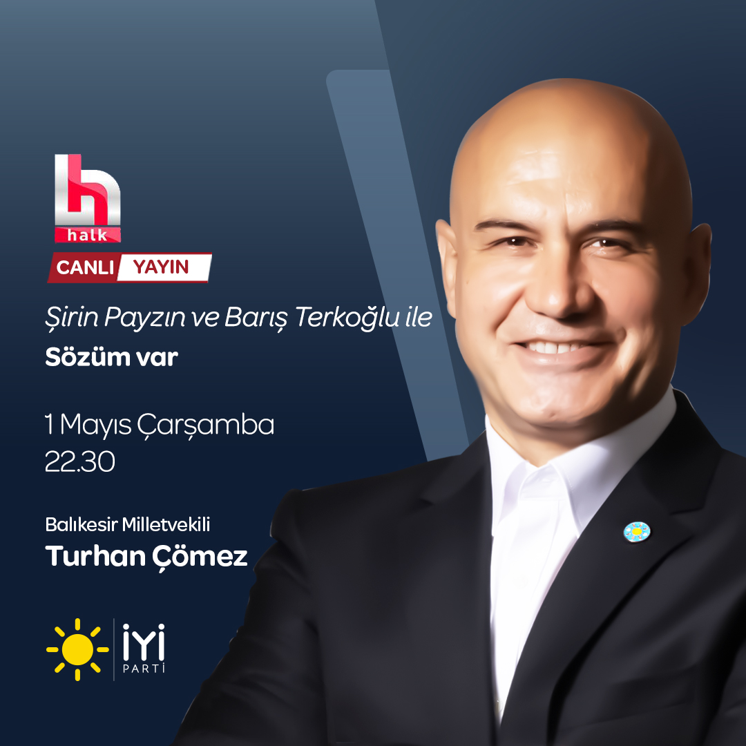 🕥 Bu akşam 22.30 📺 Halk TV'de @halktvcomtr 🎙️ Şirin Payzın @siring ve Barış Terkoğlu @baristerkoglu ile Sözüm Var'dayız, bekleriz