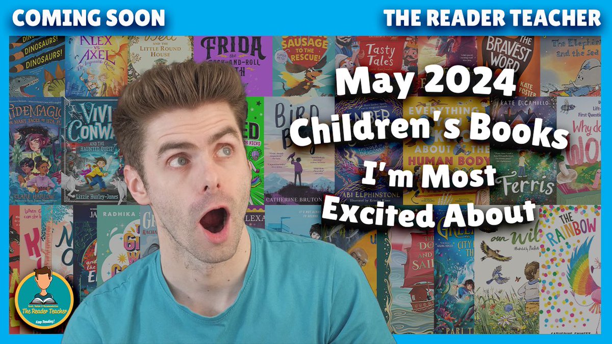 👀📚Check out my MAY 2024 Children’s Books I’m Most Excited About video over on my YouTube channel. Please subscribe! 📖🌟Each month, I put together #ComingSoon videos previewing my most anticipated children’s books releases to bump up your TBRs! ➡️ youtu.be/M2vysmsTv6U?fe…