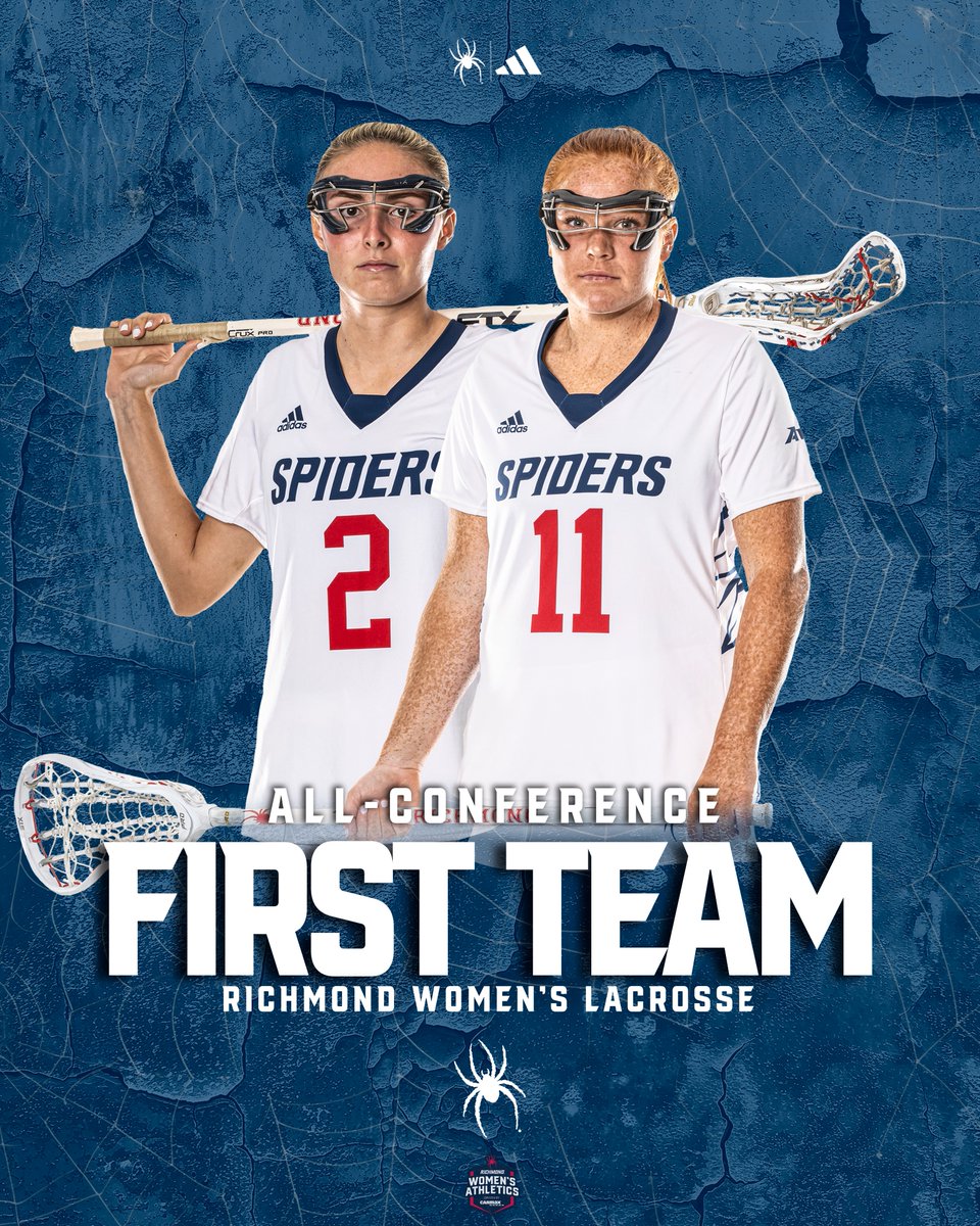 Grace Muldoon and Colleen Quinn have been named to the @atlantic10 All-Conference First-Team! Muldoon as a midfielder and Quinn as an attack! 🕷️ Read more here: spides.us/4dpoQmL #OneRichmond #RollDers | @SpiderAthletics