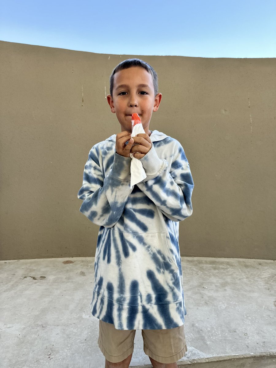 Our crazy crew wrapped up Month of the Military Child with a popsicle party at school. 💜 #cactusmakesperfect #monthofthemilitarychild #purpleup