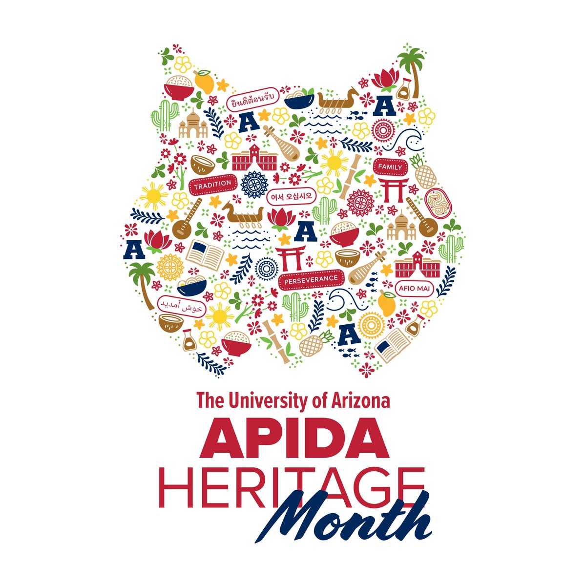 This month we celebrate Asian, Pacific Islander, and Desi American Heritage Month! We honor and celebrate our many APIDA students, staff, faculty, and community partners. #APIDA #APAHM Learn more from UArizona's APA Student Affairs calendar of events: apasa.arizona.edu/apida-heritage…