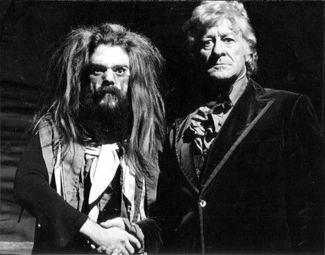 Roy Wood and Jon Pertwee (1974) #DoctorWho #DrWho