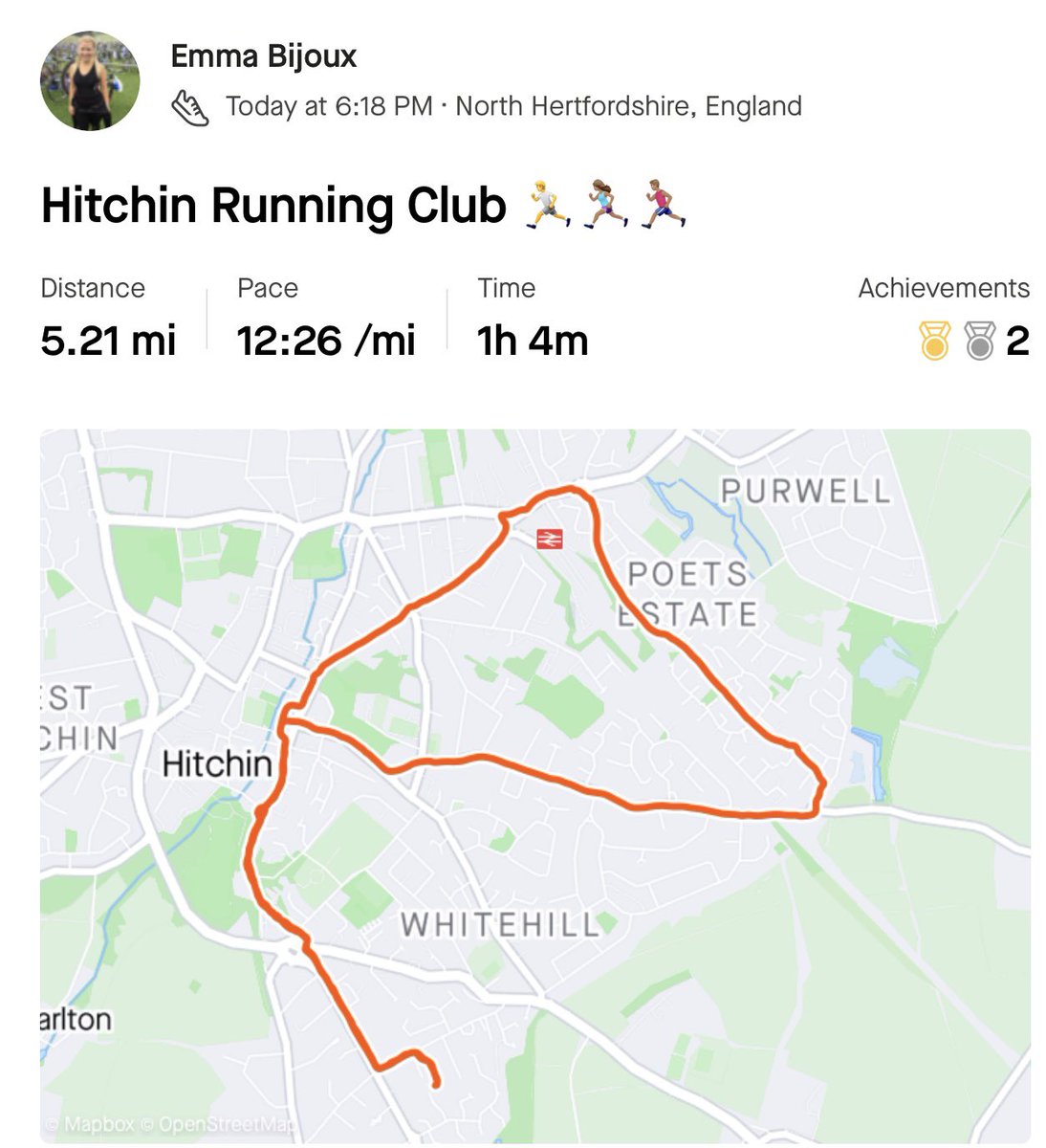 Hitchin Running Club mostly consisting of slow motion running training 🏃🏃🏽‍♀️🏃🏽‍♂️🤣 @Hitchinrunners #NHS1000Miles