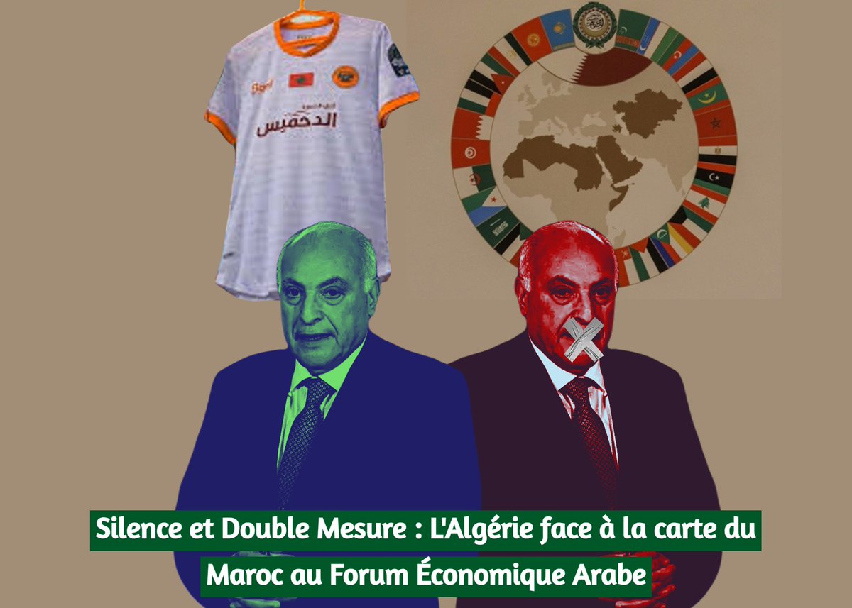 Le silence de l'Algérie face à la carte du Maroc au forum de Doha

Ironique de constater que lors du Forum Économique Arabe en Asie Centrale et Azerbaïdjan à Doha, l'Algérie, représentée par le MAE Ahmed Attaf, ne proteste pas contre la présentation de la carte complète du Maroc.…