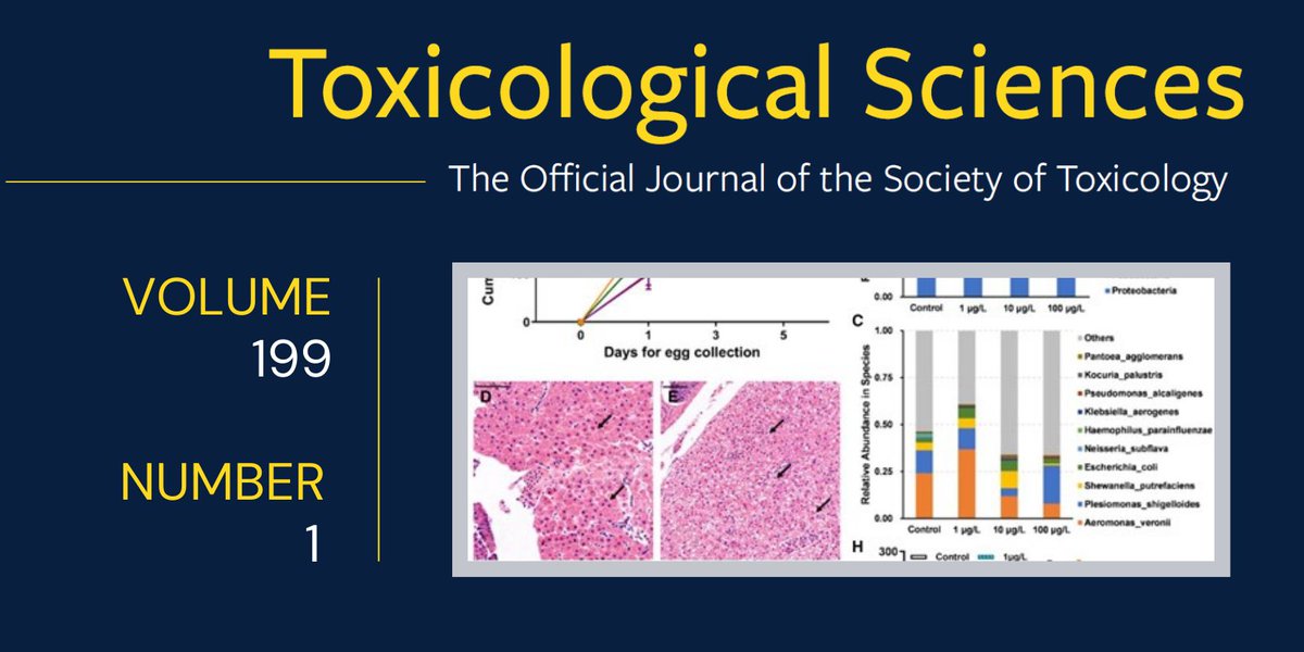 May 2024 @ToxSci #ToxSpotlight Article—Carbamazepine Transmits Immune Effect by Activation of Gut-Liver Axis and TLR Signaling Pathway from Parental Zebrafish to Offspring academic.oup.com/toxsci/article… #FreeToRead