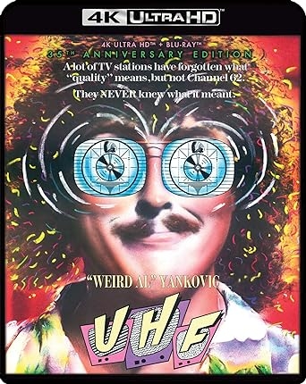 New Post: Cult Favorite 'UHF' Makes 4K UHD Debut with 35th Anniversary Edition July 2, from Shout! Studios noreruns.net/2024/05/01/cul… #UHF #WeirdAl @Shout_Studios