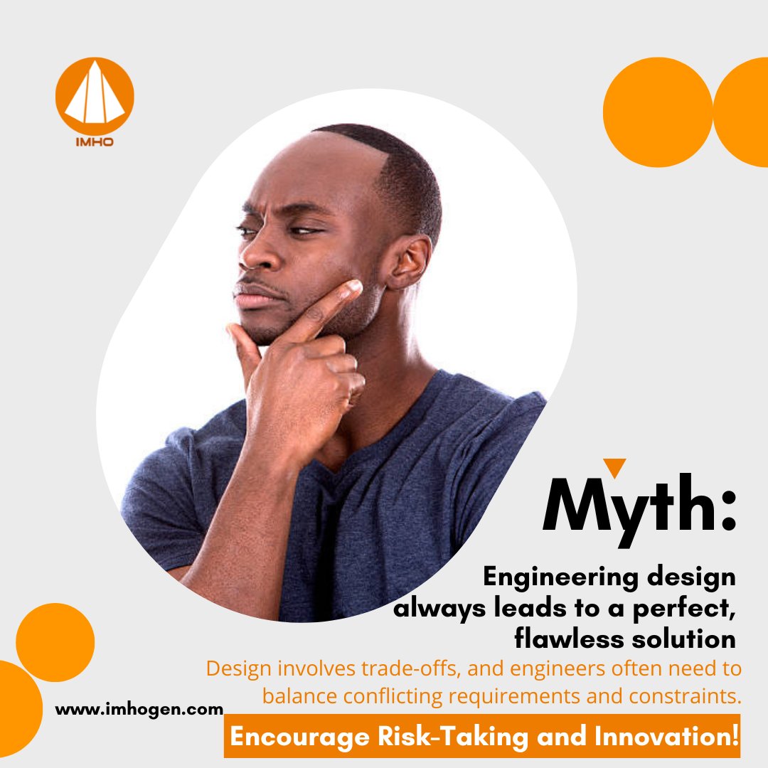 Behind every flawless design is a careful balance of trade-offs and compromises. Engineering is all about finding the perfect solution within constraints. #EngineeringDesign #EngineeringDesignMisconception #engineeringmyth #IMHO #EngineeringPrinciples #productdesign