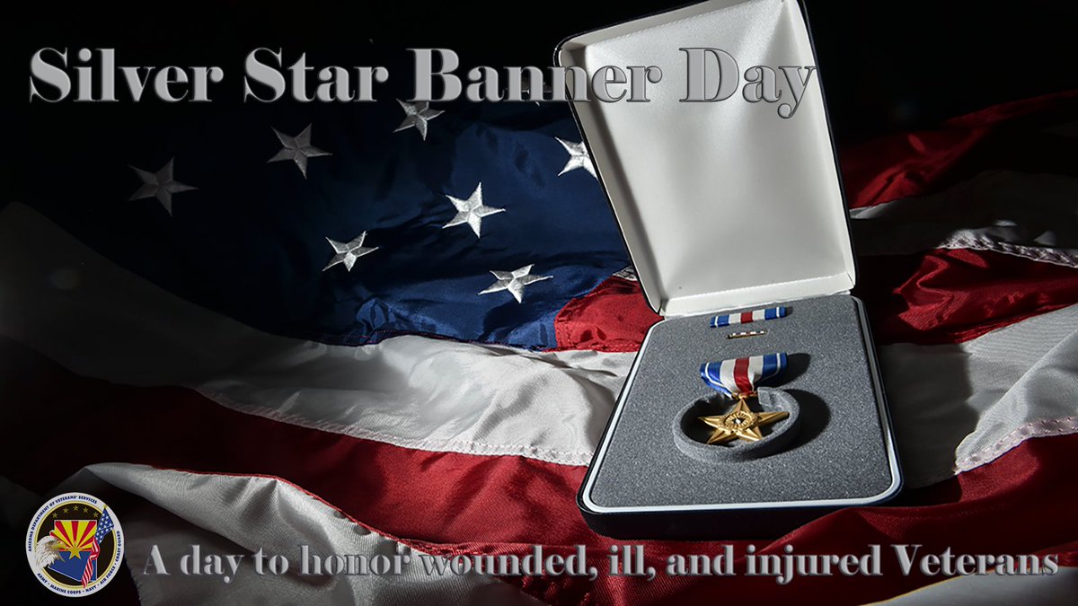 May is a special month for those in & out of the the military as it is officially marked as #MilitaryAppreciationMonth. On Silver Star Service Banner Day, we honor & recognize those awarded the Silver Star & those ill, wounded, & dying service personnel. #AZVets #Veterans