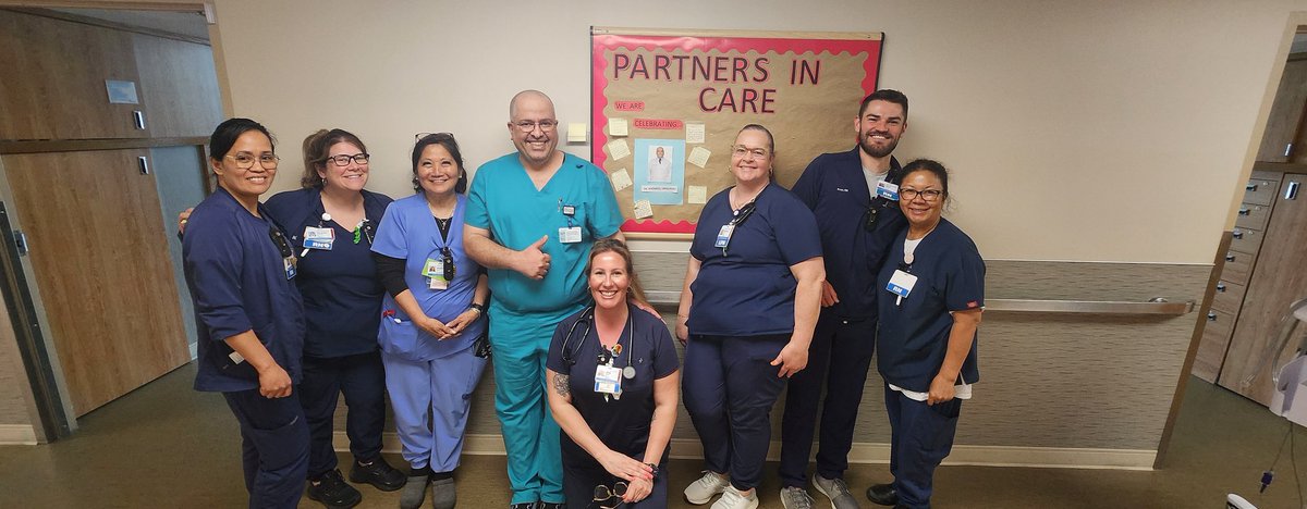 Extremely grateful for the amazing nursing team @OH_Riverside 8 orange floor delivering fantastic care for our bladder cancer/cystectomy patients @OhioHealth  #KeepMakingPlans #PartnersInCare