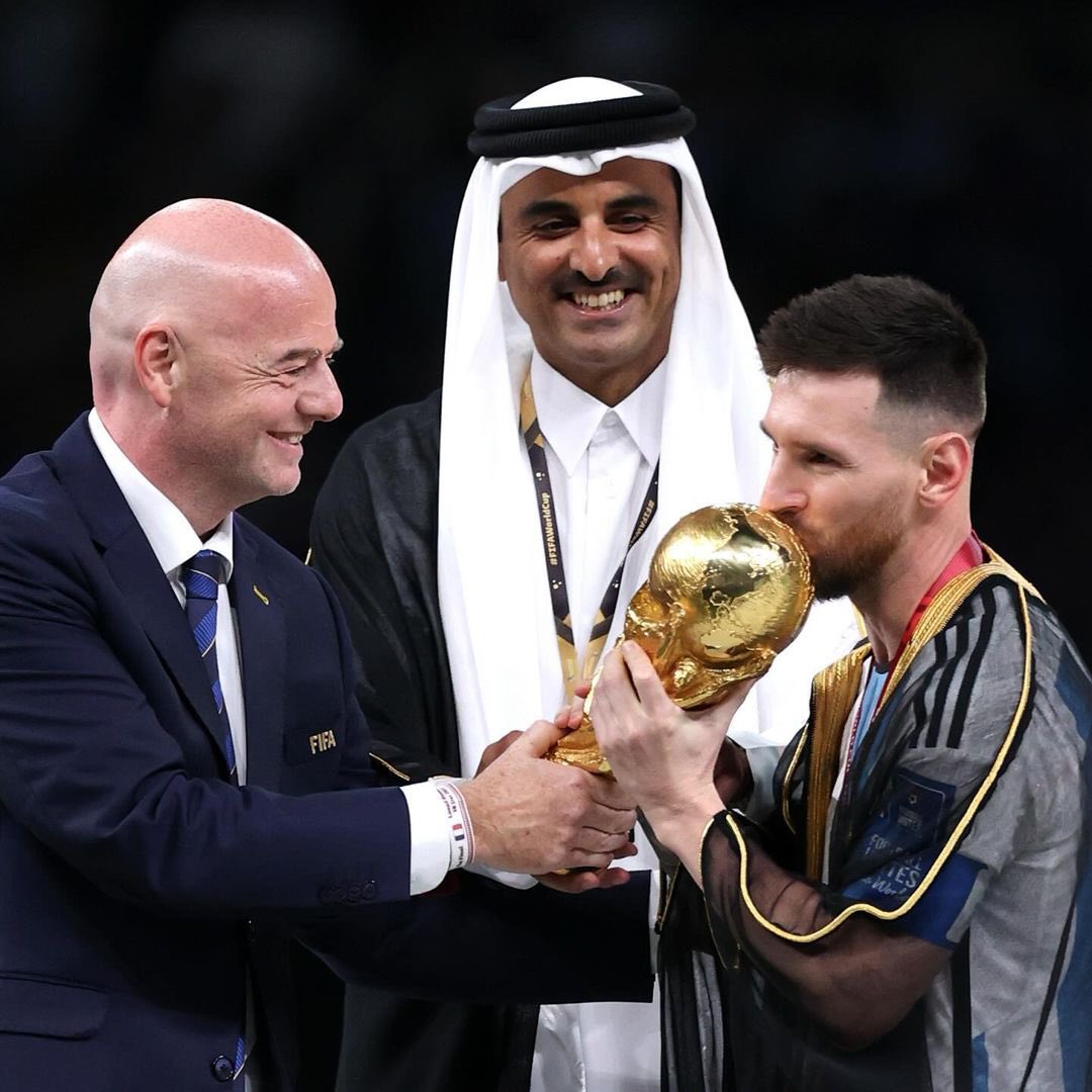 Gianni Infantino via IG: It's been 500 days since the incredible final of the greatest FIFA World Cup ever in 🇶🇦 Qatar An incredible match played in a packed Lusail Stadium and watched by billions around the world, December 18, 2022 will forever be etched in our memories 🤩