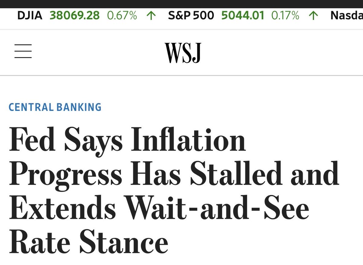 Fed puts a fork in Biden. He’s done! The Federal Reserve acknowledges what every American already knows — Inflation remains brutal, it crushes budgets and spirits. The Fed can’t save Joe for November…